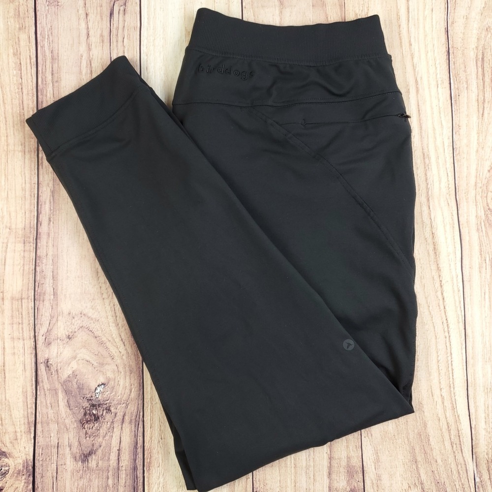 Birddogs Joggers Mens XXL Black Stretch Athletic Pants Pocket Liner Drawstring - Picture 1 of 16
